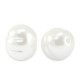 Imitation freshwater pearl 13x15mm White